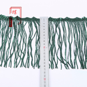 17cm rộng <span class=keywords><strong>sequin</strong></span> vải với Thêu rìa ren dệt lưới CuộN mô hình cho quần áo trang trí - Product Image 4