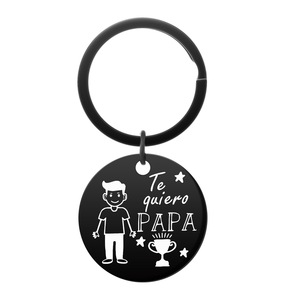 Portachiavi Spagnolo 'Guida con Sicurezza' per Uomini, Regalo per Nuovi Conducenti, Regalo per Papà Camionista/Fidanzato, Regalo per la Festa del Papà, Regalo per Marito - Product Image 2