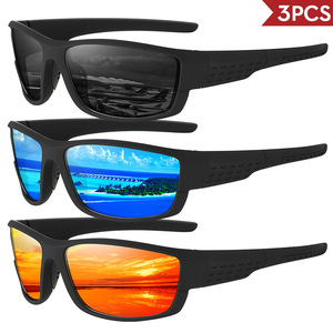Sport Sunglasses Polarized Blue Lens Outdoor Sports Driving Cycling Fishing Running Golf 100% UV Protection - Product Image 4