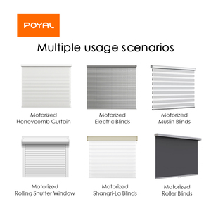 Motor para Toldo Personalizado de Gran Tamaño, 45 mm, Persianas Enrollables con Sensor Eléctrico de Aluminio, para Sala de Estar, <span class=keywords><strong>Comedor</strong></span>, Oficina, Uso en Exteriores - Product Image 2
