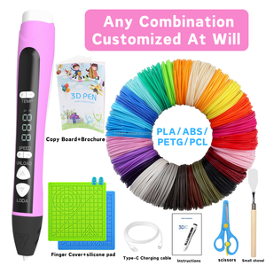 Tự làm LED món quà trống <span class=keywords><strong>3D</strong></span> sáng tạo bút rewrit Acrylic <span class=keywords><strong>3D</strong></span> in đồ chơi rắn phụ kiện sử dụng <span class=keywords><strong>3D</strong></span> in bút & phụ kiện Kid <span class=keywords><strong>3D</strong></span> bút - Product Image 2