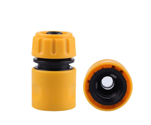 Adaptateur de robinet fileté 1/2 à 3/4, connecteur de raccord ABS pour machine à laver, lavage de voiture, raccord de tuyau d'eau - Product Image 3