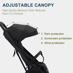 Offre Spéciale léger automatique pli bébé Wagon poussette poids léger poussette bébé voyage landau pliable pour <span class=keywords><strong>avion</strong></span> - Product Image 5