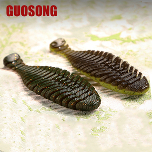 Señuelo de Pesca Artificial Tipo <span class=keywords><strong>Gusano</strong></span>, Spinner, Viber, Shad, Wobbler, 10.2cm/12.4g, 2 Piezas, para Pesca de Lucio y Lubina, Señuelo Suave para Pesca con Jigging - Product Image 5