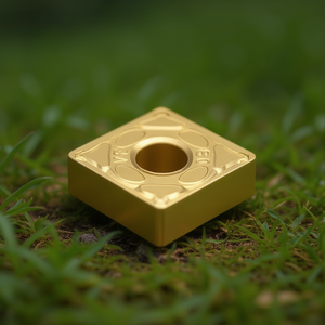 Inserto de torneado CNMG con geometría negativa de 80 grados para mecanizado de metales - Product Image 2