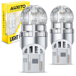 Bombillas LED AUXITO 7440 7443 para Direccionales, 12V, Color Ámbar Amarillo, Compatibles con Canbus, Alta Potencia, Repuesto para Uso Automotriz - Product Image 6