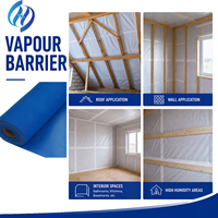 Membrane imperméable au vapeur Sohi PP+PE, barrière au vapeur ignifuge pour la construction de sous-couche de toiture