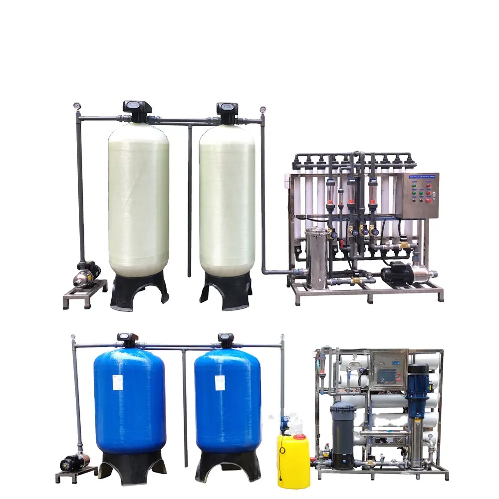 5000LPH alkaline water purifier machine river water treatment equipment fresh drinking water generator