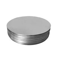 Disque rond vierge en acier inoxydable recuit de qualité pour le repoussage profond, types 304 et 430, pour la fabrication de poêles, woks et casseroles