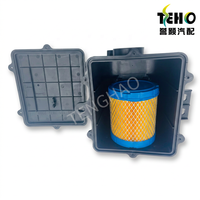 Boîtier de filtre à air TENGHAO pour Bajaj Rickshaw, ensemble filtre à air TVS King, boîtier d'admission pour tricycle Tuk Tuk, résistant aux températures extrêmes
