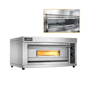 6 trays double trays industry commercial stainless steel triple deck 4 trays with wheels european style deck oven