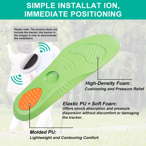 Solette OEM con supporto per AirTag per localizzatore GPS per calzature, inserti per AirTag per bambini e anziani - Product Image 6