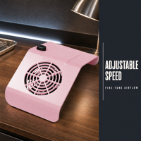 Extracteur d'ongles professionnel OEM ODM 80W, 4500 tr/min, vitesse réglable, faible bruit et repose-main givré pour les vendeurs e-commerce
