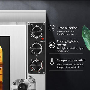 <span class=keywords><strong>Horno</strong></span> Comercial de Rotación Automática para Pato Asado, Calentamiento Eléctrico, Asador Giratorio para Pollo, Pato, Pavo, Ganso, <span class=keywords><strong>Barbacoa</strong></span>, Panadería, Frutos Secos - Product Image 2