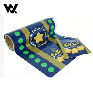 Rollo de película de plástico BOPP laminado flexible de grado alimenticio para envasado de patatas fritas y palomitas de maíz, con impresión personalizada - Product Image 2