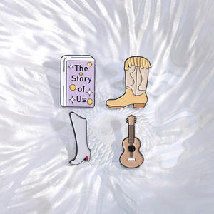 แฟชั่นฮิปฮอปพังค์ยุค80s หมุดโลหะเคลือบแว่นกันแดดเราเข็มกลัดดวงจันทร์ตราสัญลักษณ์เสื้อกระเป๋าเป้สะพายหลังเครื่องประดับของขวัญนางฟ้า - Product Image 1