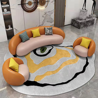 Tapis en laine moderne, tapis fait main, antidérapant, personnalisé pour la chambre à coucher, le salon, la voiture, le golf, la prière, la maison et l'hôtel