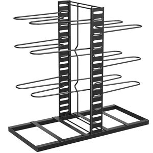 8-Tier Kitchen Cabinet Organizers Detachable Cookware Storage with Adjustable <b>Pot</b> Racks Metal and Iron <b>Pots</b> and Pans Organizer - Product Image 3