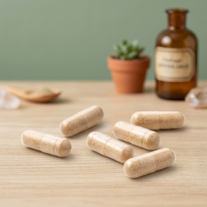 Cápsulas Herbales de Ashwagandha, Apoyo Inmunológico Natural, Fórmula Vegetariana, Beneficios Antioxidantes, Crecimiento Muscular, Salud Digestiva - Product Image 1