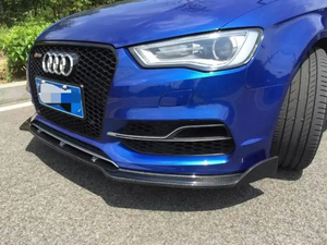 Lèvre avant en Fiber de carbone de style RS3 pour <span class=keywords><strong>Audi</strong></span> <span class=keywords><strong>A3</strong></span> <span class=keywords><strong>S</strong></span> <span class=keywords><strong>Line</strong></span> S3 2013-2019 lèvre de pare-chocs avant Spoiler <span class=keywords><strong>s</strong></span>éparateur - Product Image 4