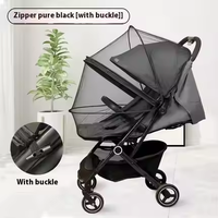 Moustiquaire Imprégnée Pliable pour Berceau Bébé et Poussette Universelle