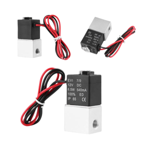 Vanne solénoïde pneumatique 2/2 voies à commande directe et pilotée en laiton pour air et eau, série 2V, <span class=keywords><strong>prix</strong></span> 2V025-06 2V025-08 DC12V 24V - Product Image 5