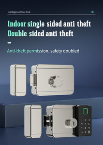 SINON 2026 กุญแจล็อคประตูอัจฉริยะแบบกันน้ำ IP66 สำหรับประตูเหล็กภายนอก รองรับ WiFi ใช้แอป Tuya TTLock ปลดล็อคด้วยลายนิ้วมือ  สำหรับบ้านพักตากอากาศในซาอุดีอาระเบีย - Product Image 2