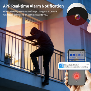 Smart Indoor <b>Network</b> <b>Camera</b> 4MP Motion Detection Human Voice Intercom Night Vision 10M External Power Supply - Product Image 4