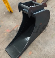 AORIS OEM/ODM SW20 Adapter Frame Excavator Trenching Bucket untuk Excavator 9-10 Ton