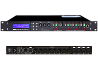 Système de gestion des signaux audio haute résolution 192 kHz EM ODM DP408 4 entrées/8 sorties, processeur audio pour haut-parleurs fabriqué en Chine