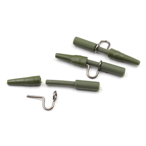 Pêche sportive 100 pièces Accessoires de pêche à la <span class=keywords><strong>carpe</strong></span> Clips de <span class=keywords><strong>plomb</strong></span> robustes et tubes de caoutchouc pour la queue Montages - Product Image 2