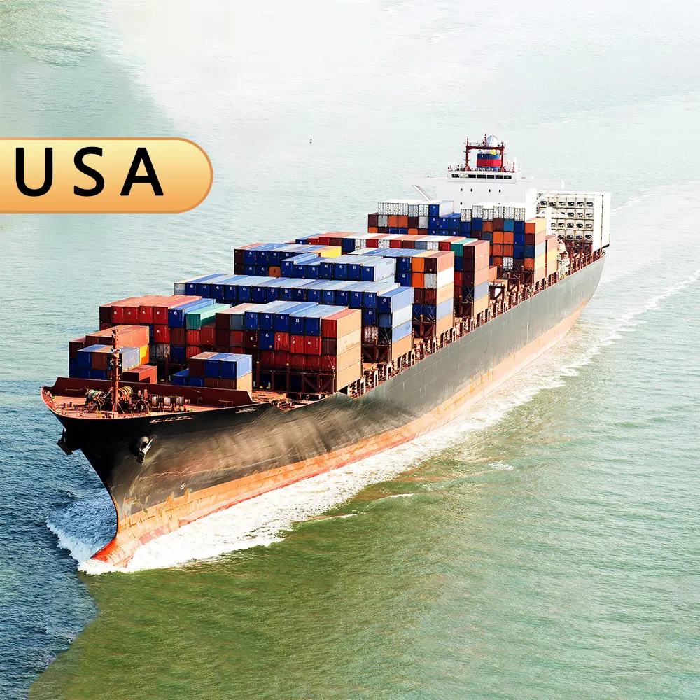 Lcl/fcl lcl fcl ddp coût conteneur maritime transport de fret de la Chine aux États-Unis ddu ddp