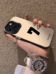 เคสโทรศัพท์สีเงินสำหรับ iPhone 17 Air 16 PLUS 15 PRO MAX 14 13 12 IMD เคสฝาหลังมือถือ - Product Image 2