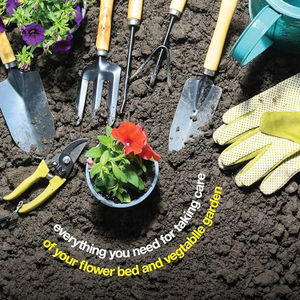 Kit de herramientas para bonsái, herramientas de jardinería para interiores, Mini herramientas de mano suculentas con bolsa, cuidado de plantación de hadas para interiores en miniatura, Verde - Product Image 6
