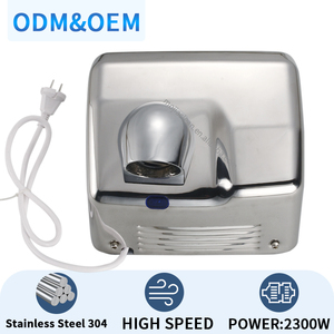 Máy Sấy Tay SS304 Thương Mại Nhiệm Vụ Nặng Nề Nhà Vệ Sinh Tốc Độ Cao Tay Khô Không Gỉ Tự Động Máy Sấy Tay - Product Image 3