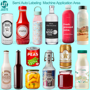 Applicateur d'étiquettes d'école <span class=keywords><strong>auto</strong></span>-adhésif 7 pouces étiqueteuse <span class=keywords><strong>automatique</strong></span> pour lait vin eau minérale cosmétique goutte pour les yeux pot de bouteille de bière - Product Image 6