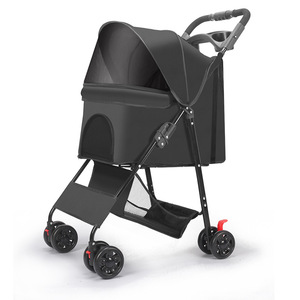 Carrito para Mascotas, Carrito para Perros y Gatos Pequeños, Ligero, Plegable, Carrito de Paseo para Mascotas al Aire Libre - Product Image 3