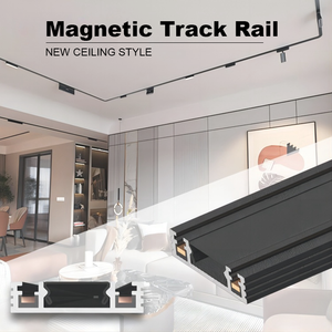 <span class=keywords><strong>Rail</strong></span> de lumière LED moderne ultra-mince sans plafond populaire intérieur aluminium maison chambre allée décor magnétique pas de caractéristique principale - Product Image 2