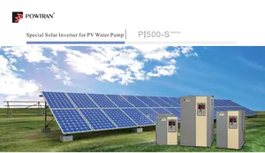 Powtran Hybrid Solar System 15kw 22kw 3 Phase 380V Off Grid Solar Inverter Solar VFD Drive Frequency Inverter