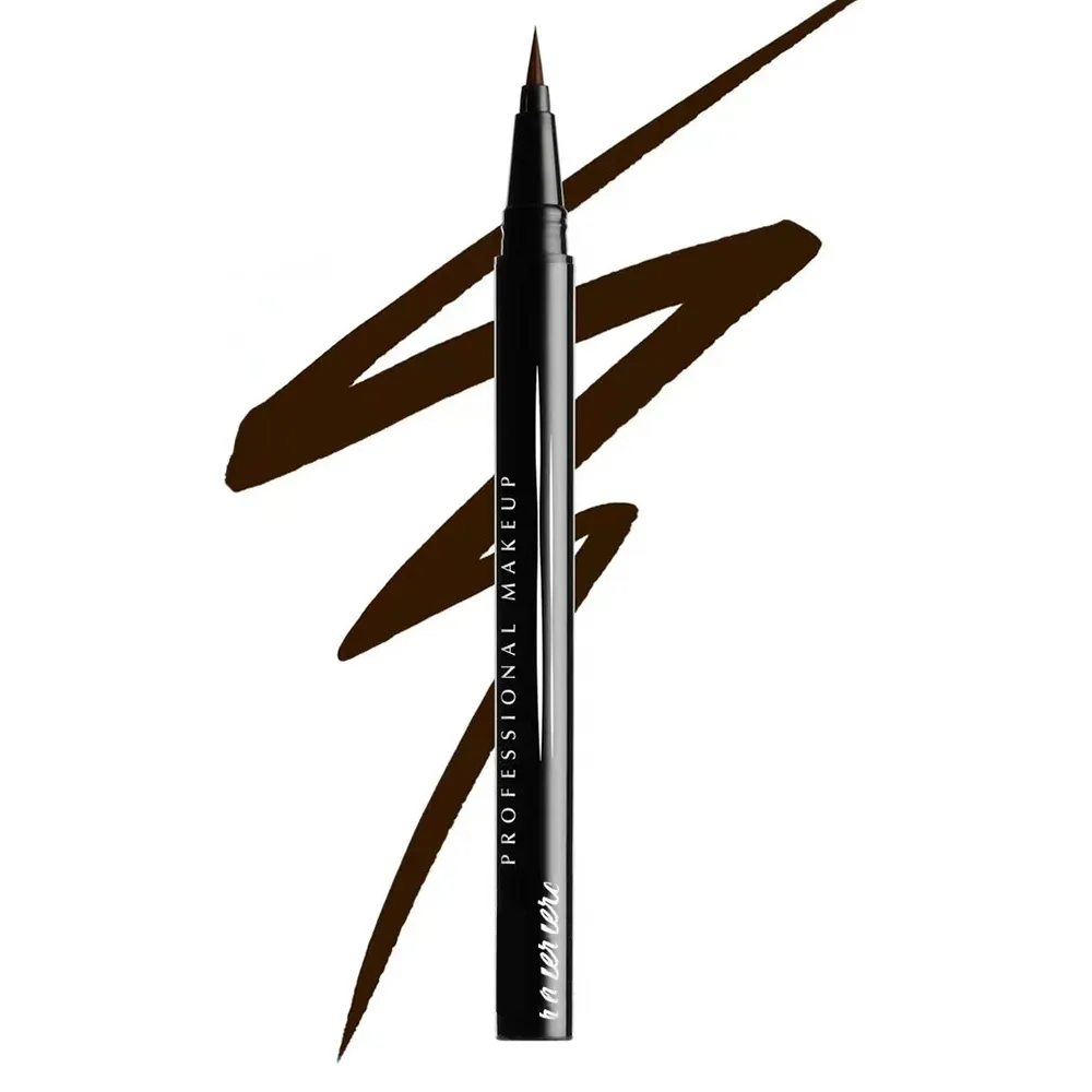 Logo personalizzato nero marrone lungo usura impermeabile Vegan opaco liquido Eyeliner penna Eye Liner matita
