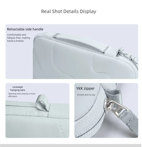 Housse d'ordinateur portable légère et mignonne de 14 pouces et 16 pouces, housse de protection rembourrée pour ordinateur portable avec poignée rétractable - Product Image 3