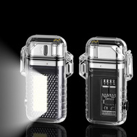YN alliage de Zinc fumer BBQ charge briquets électrique moderne Jet Gun électronique Silicone torche métal électrique flamme briquets