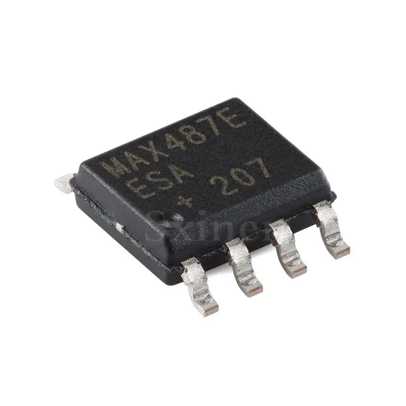 Новый оригинальный MAX487EESA + T SOIC-8 с ограниченной скоростью качания RS-485/RS-422 чип приемопередатчика OEM/ODM ic chips