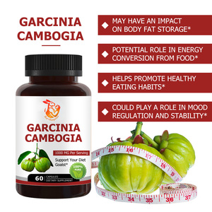 Cápsulas de Garcinia Cambogia con Cromo, Extracto de Garcinia Cambogia, Ayuda a Reducir el Apetito, Píldoras - Product Image 5
