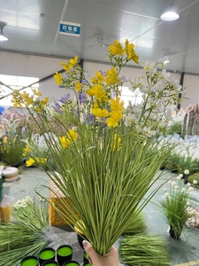 人工シルク製シングルステムダフネフラワー、家庭用、結婚式用、UV耐性、難燃性、屋内装飾植物 - Product Image 5