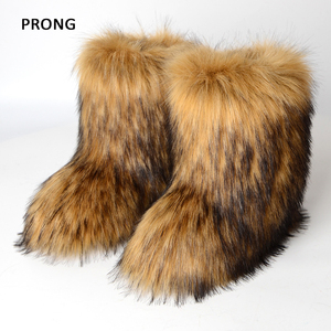 Botas de Piel Sintética de Alta Calidad para Mujer, Negras, Antideslizantes, Suaves, Transpirables, de Lujo para Otoño e Invierno, con Forro de Cuero Genuino - Product Image 2