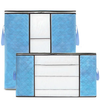 Portable placard stockage Organisation tissu vêtements jouet organisateur pliable couverture couette T-Shirt sac de rangement
