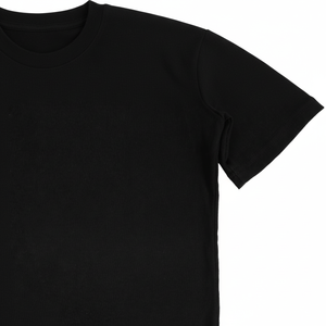 T-shirt d'été 100% coton pour hommes, coupe ample, col rond, manches courtes, tissu évacuant l'humidité pour un confort par temps chaud - Product Image 1