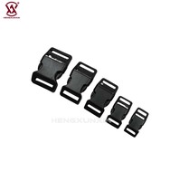 Boucle à dégagement latéral en plastique POM robuste, résistance à la traction de 160 kg, personnalisable pour collier d'animal, bagages, accessoires de sangle, approvisionnement en vrac