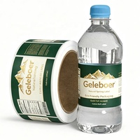 Etiquetas Adhesivas Personalizadas para Botellas de Agua Mineral, Resistentes al Agua, para Bebidas, Venta al Por Mayor OEM